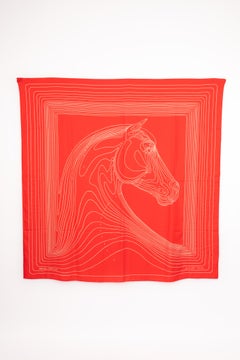Hermès Foulard 'Pegasus Landschaft'