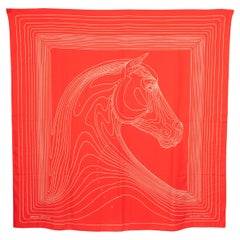 Hermès foulard 'Pegasus landscape'
