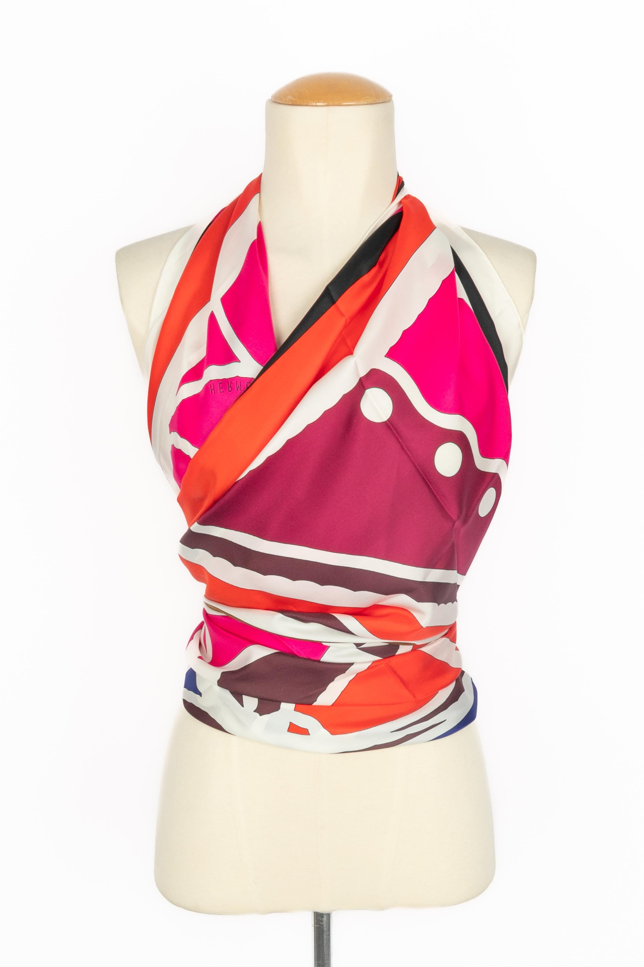 Foulard Hermès 'Vestido de noche Pop en venta 2