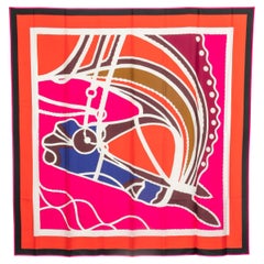 Hermès foulard 'Pop evening dress'