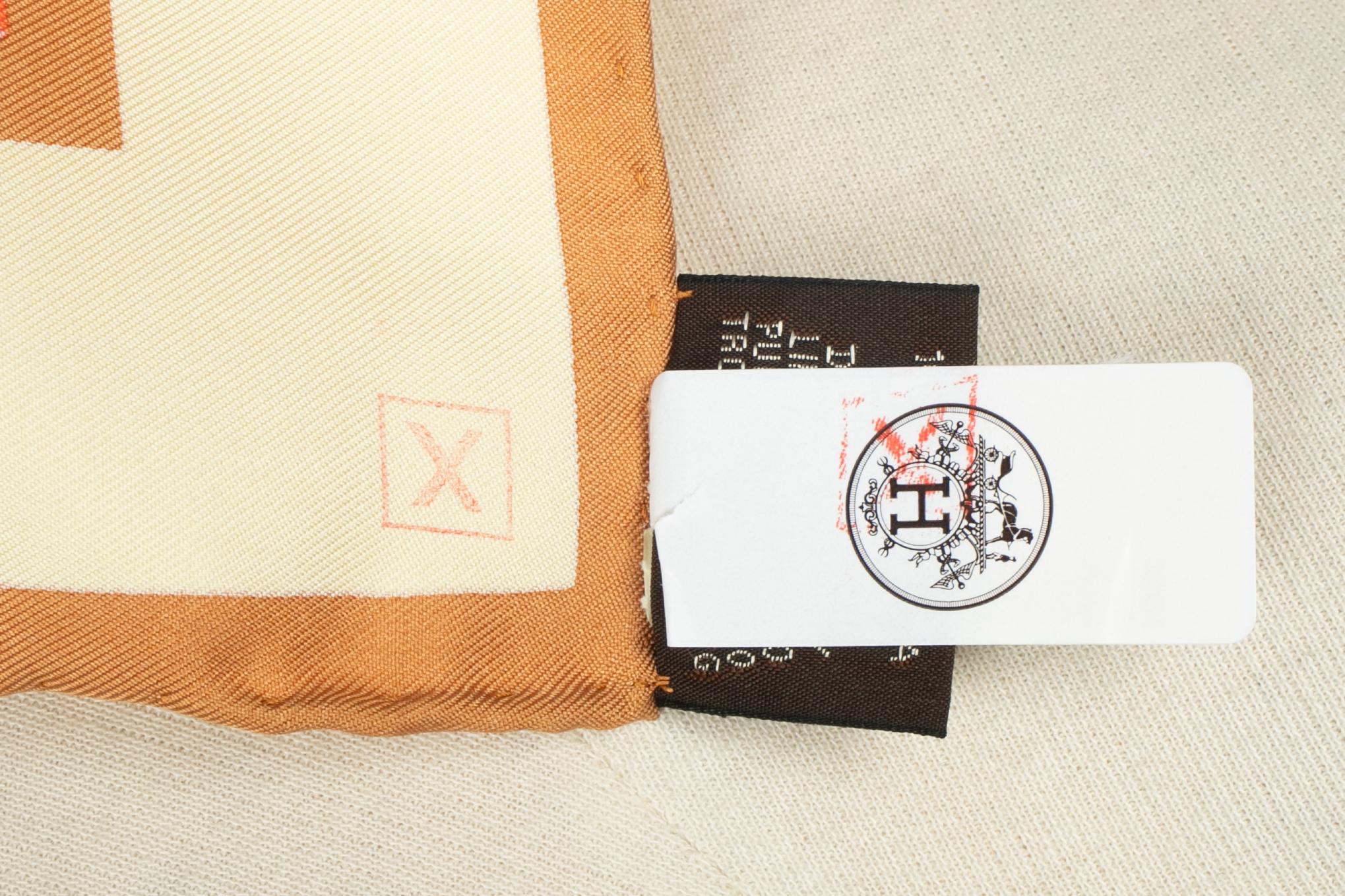 da uomo o donna Hermès foulard / scarf 'Bridles and destiny' in vendita