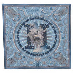 Hermes foulard / scarf 'C'est la fête à Paris'