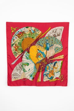 Hermès foulard / scarf 'Charm breeze'