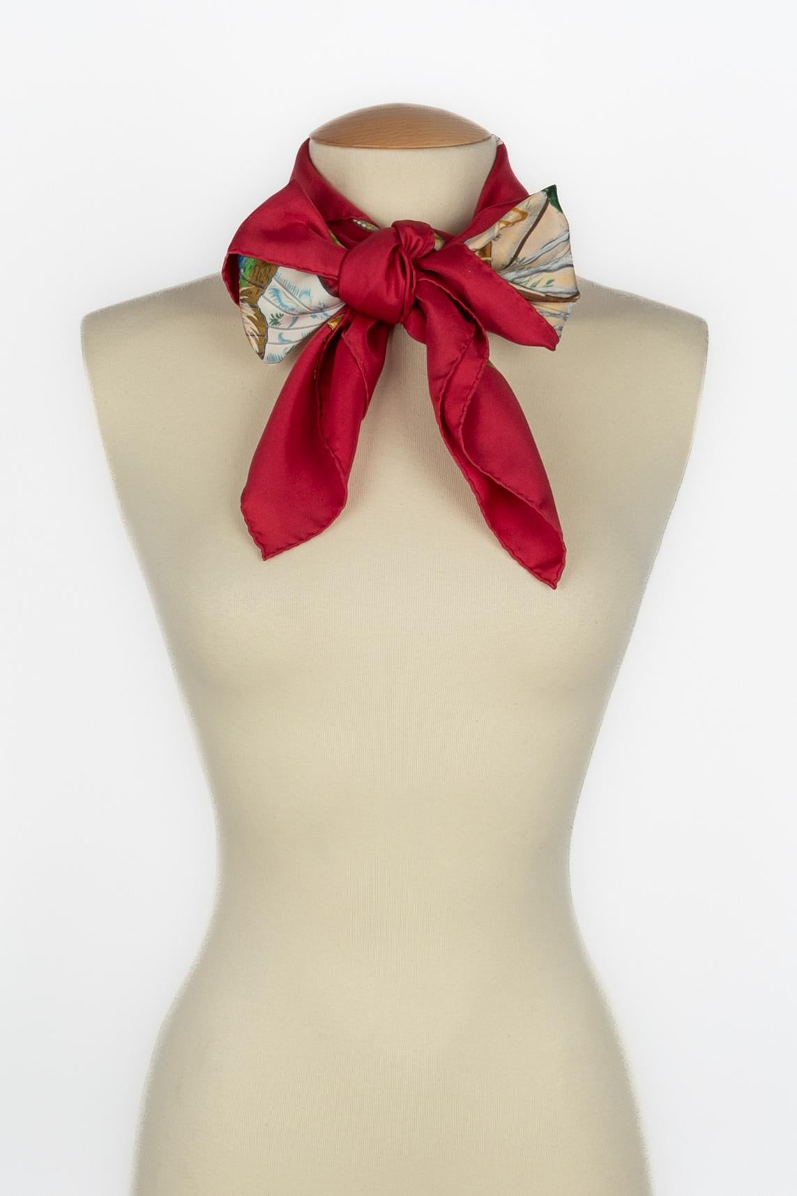 Hermès foulard / scarf 'Charm breeze' 3