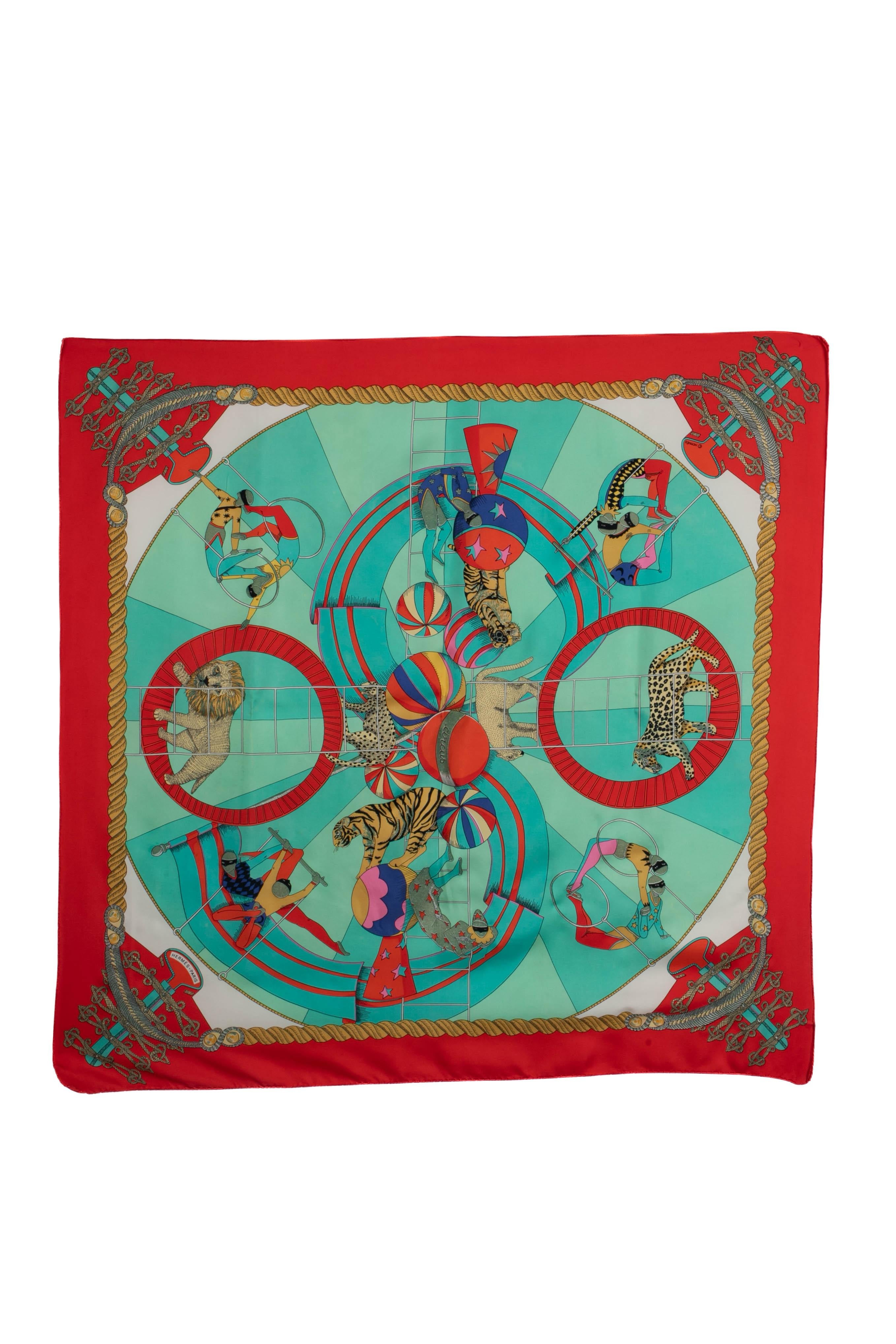 Foulard / sciarpa 'Circus' di Hermes in vendita