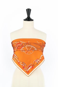 Hermes foulard / scarf 'Complication Equestre' by Octave Marsal