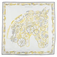 Hermes foulard/scarf 'Complication Equestre' by Octave Marsal
