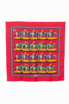 Hermès foulard / scarf 'Ecuries'