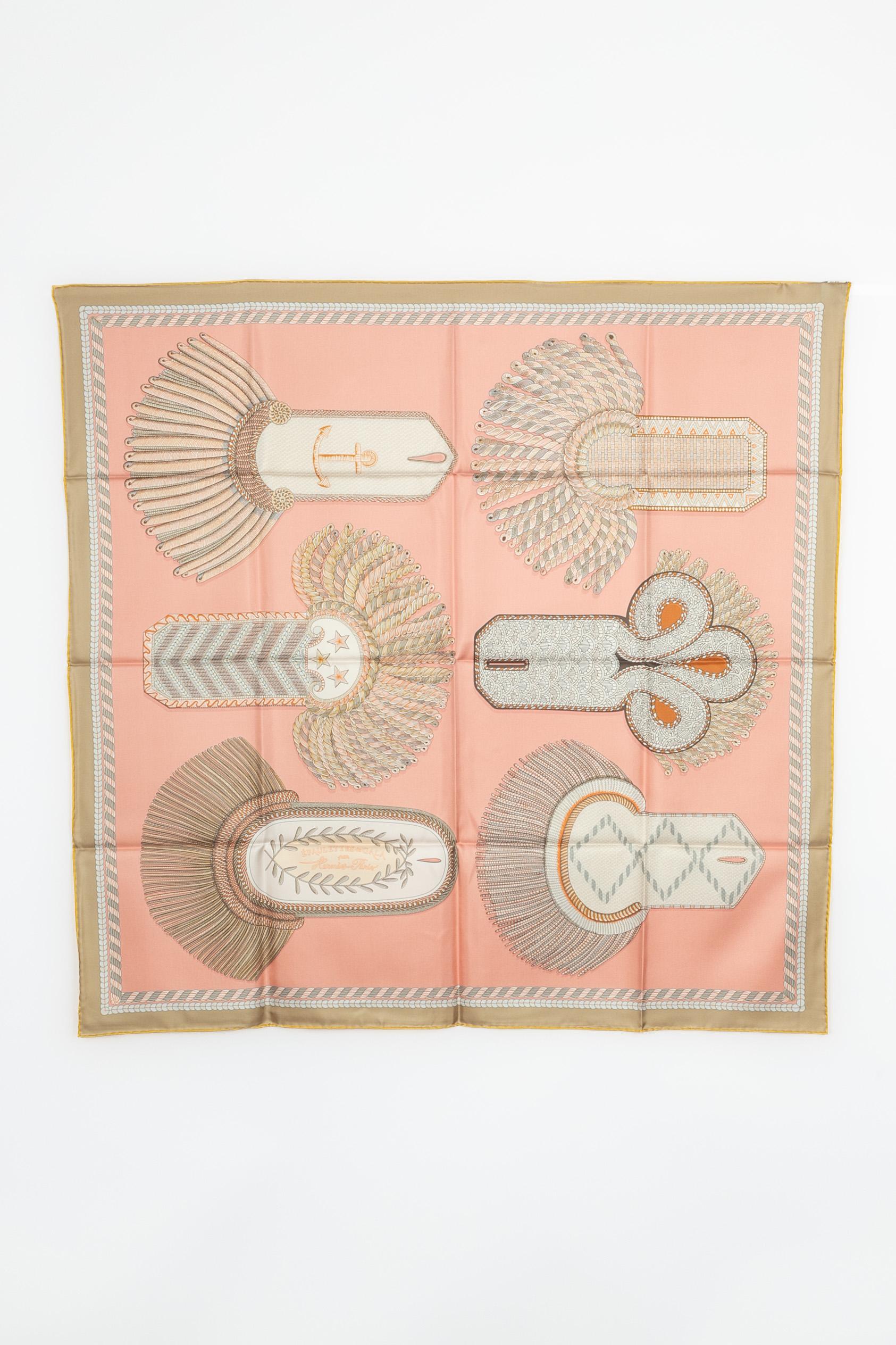da uomo o donna Foulard / sciarpa 'Gala Shoulder pad' di Hermès
