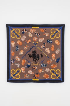 Hermès foulard / scarf 'Jockey'