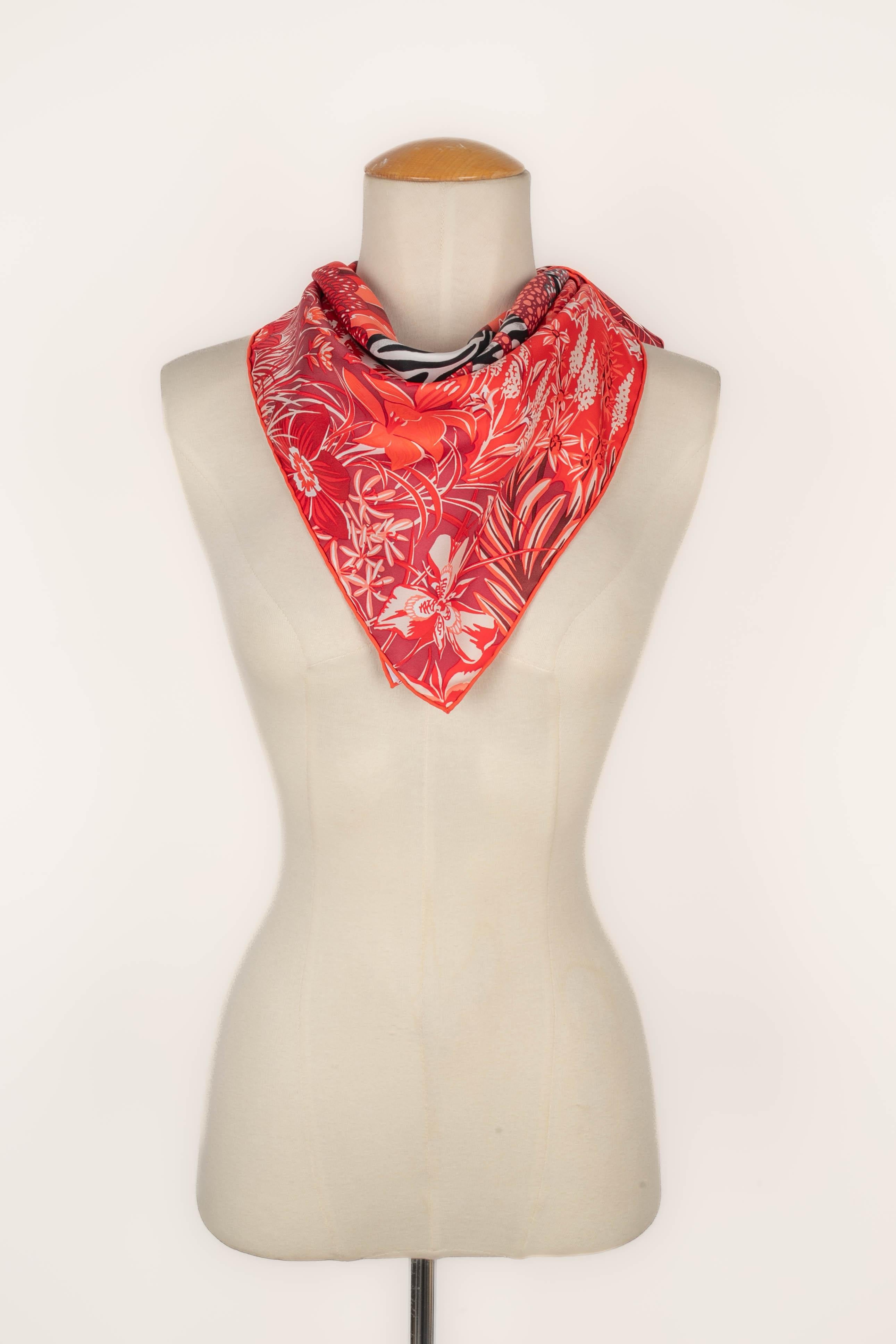 Hermès foulard / scarf 'Mountain zebra' 1