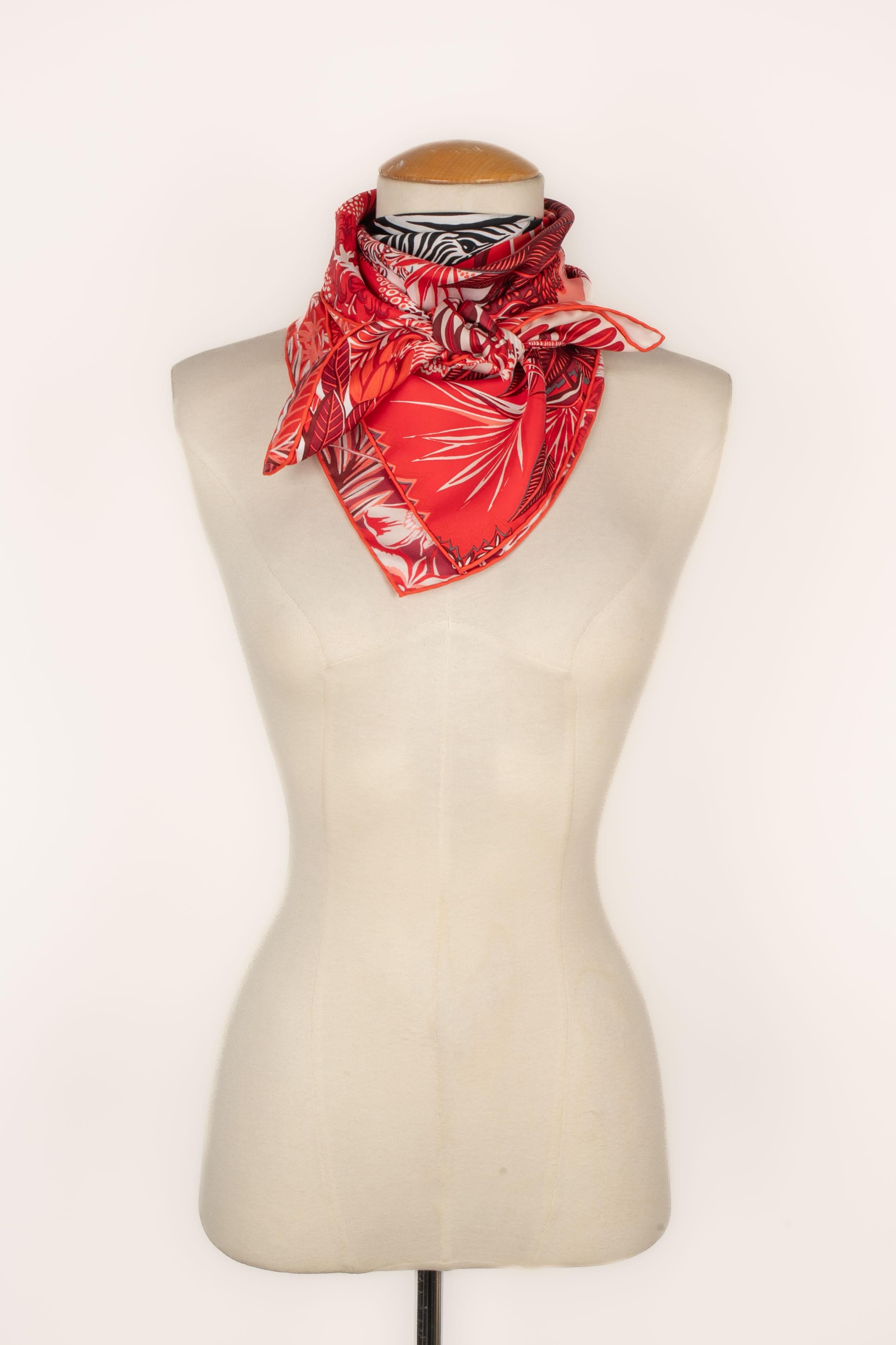 Hermès foulard / scarf 'Mountain zebra' 2