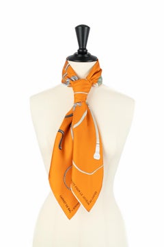 Foulard/sciarpa Hermès “Nous sommes inseparables” di Florence Manlik