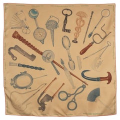 Foulard Hermès « Nous sommes inséparables » de Florence Manlik