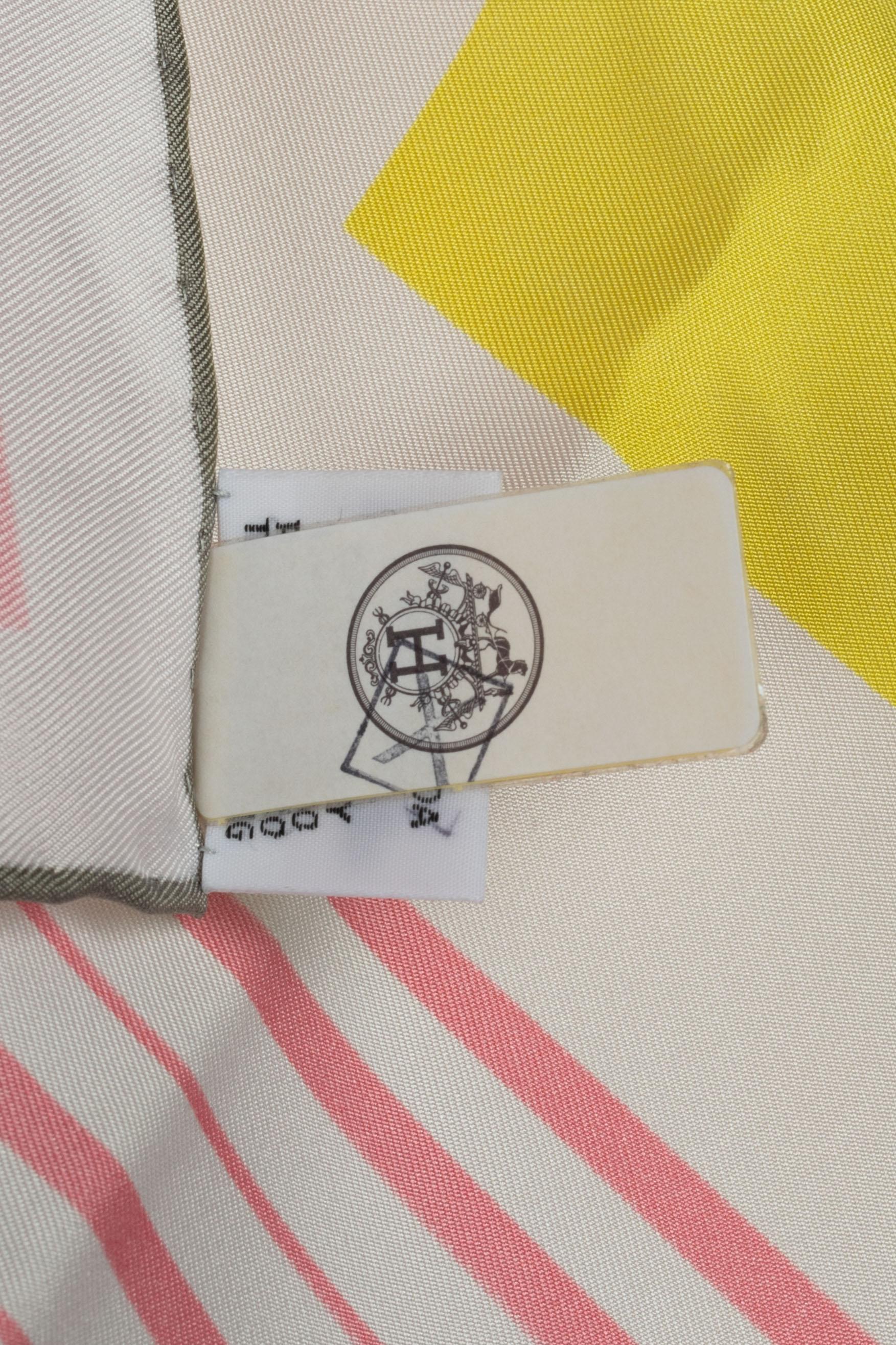 Foulard / sciarpa Hermès 'Omnibus game' in vendita 2