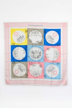 Foulard / sciarpa Hermès 'Omnibus game'