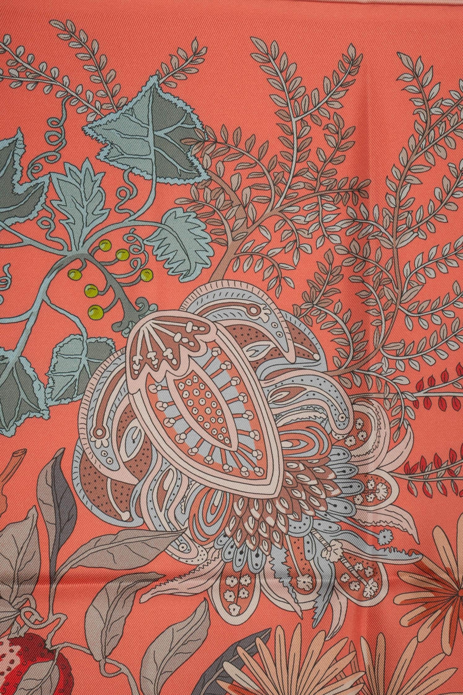 Hermès foulard / scarf 'Painters' garden' 3