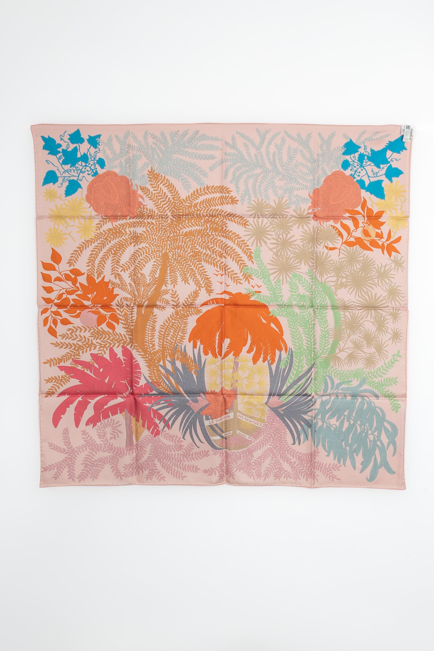 Hermès foulard / scarf 'Painters' garden' 4