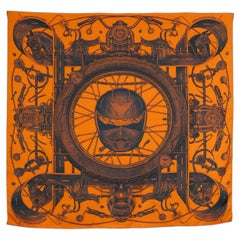 Hermès-Foulard / Schal „Route 24“ von Elias Kafouros