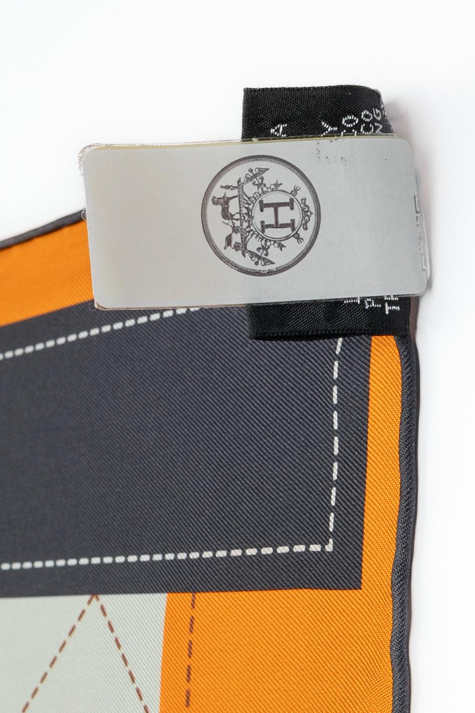 Hermès foulard / scarf 'Saddle cloth' 1