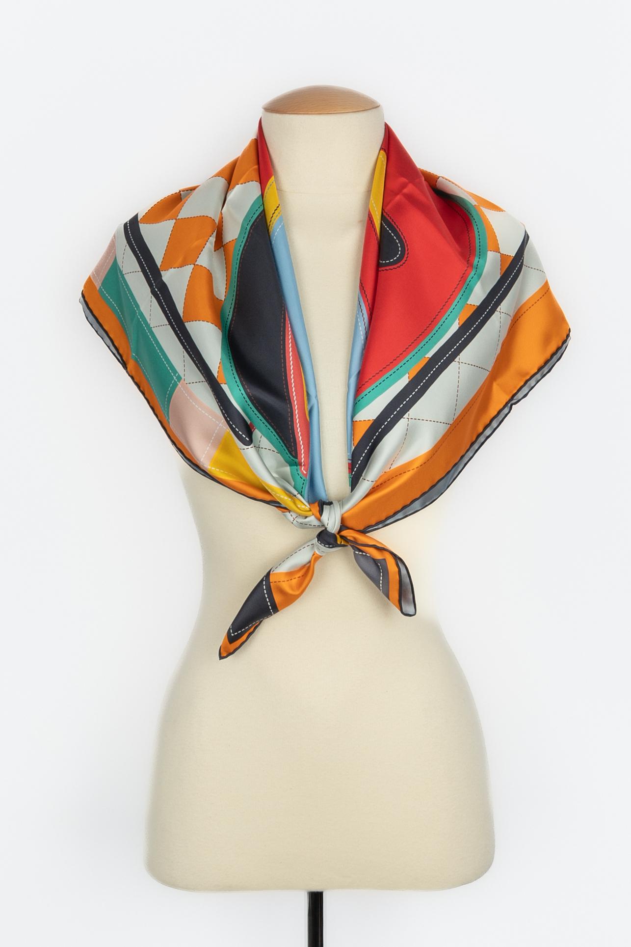 Hermès foulard / scarf 'Saddle cloth' 2