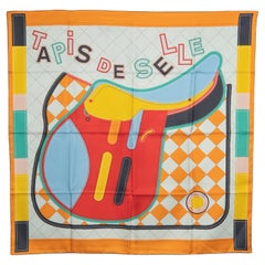 Hermès foulard / scarf 'Saddle cloth'