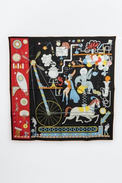 Hermès foulard /scarf 'Tea for two'