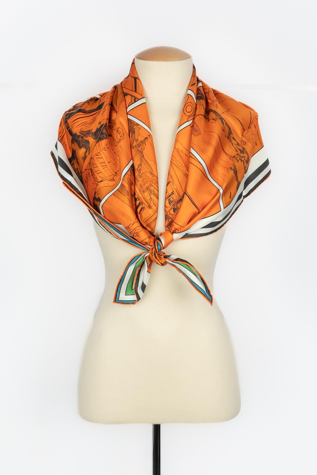 Hermès foulard / scarf 'Wow' 2