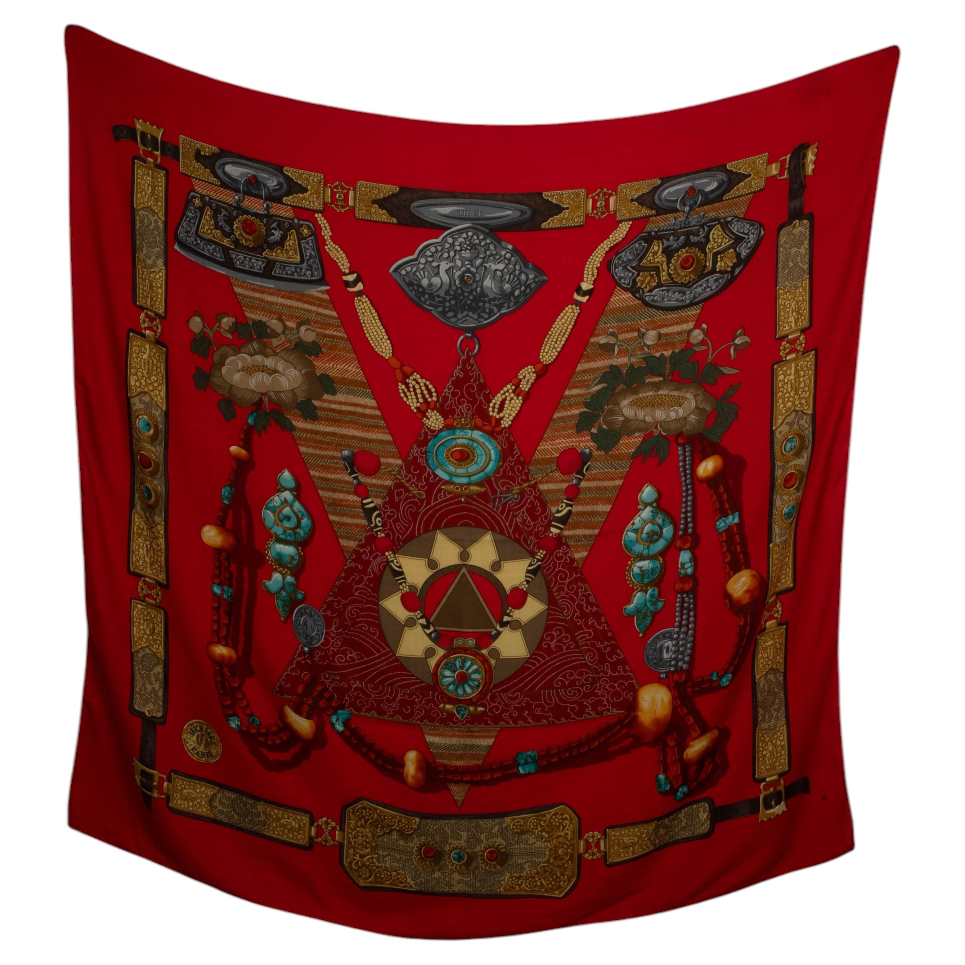 Foulard / scialle 'Tibet' di Hermes
