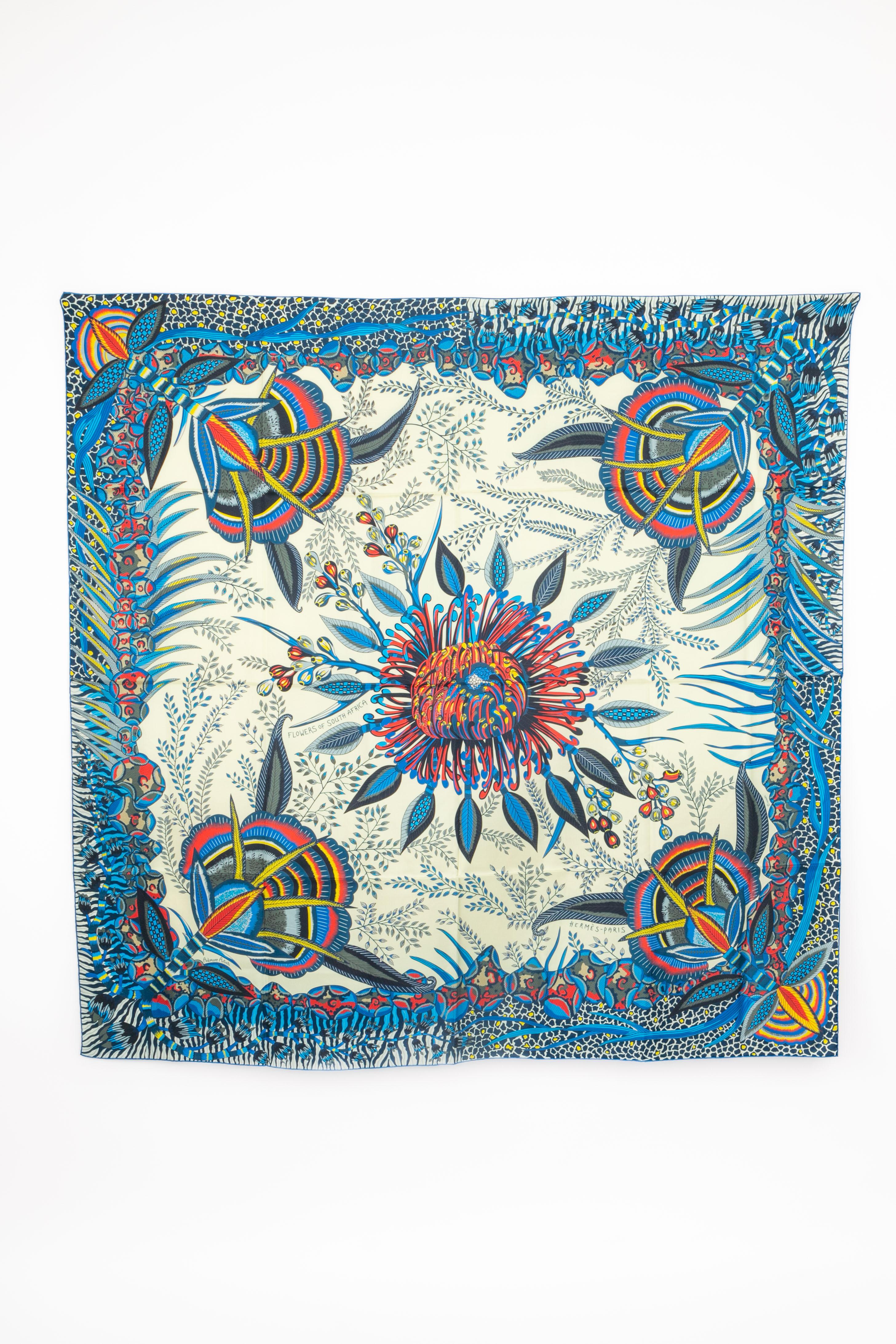 Hermès - (Made in France) Foulard in seta intitolato 