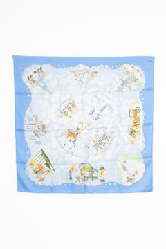 Hermès foulard 'The Triplets'