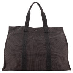 Hermes Fourre Tout Tote Canvas TGM