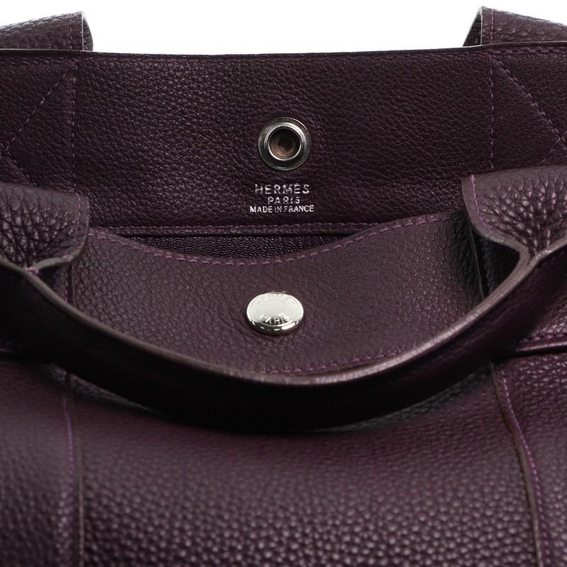 Hermes Fourre Tout Tote Leather MM In Good Condition In NY, NY