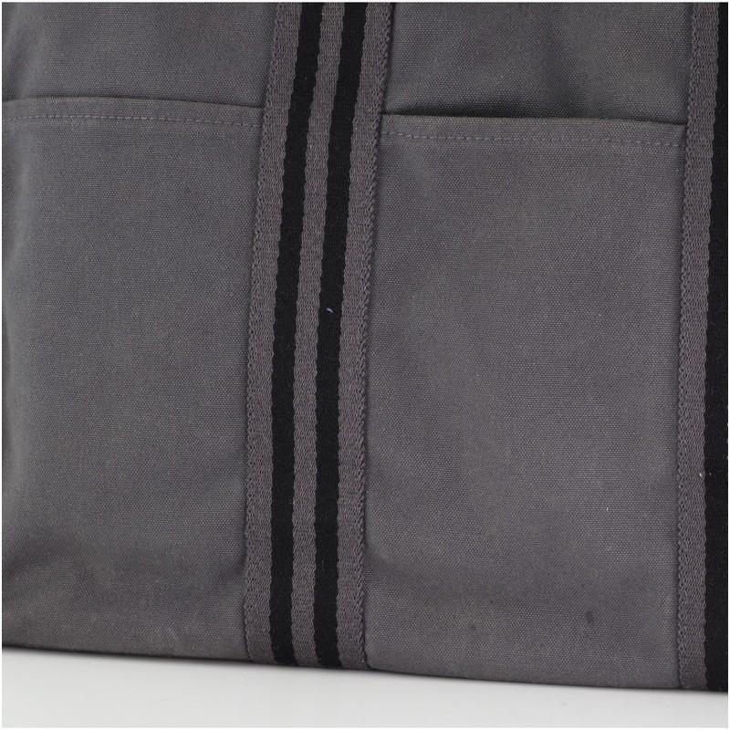 Hermes Fourre Tout Tote Toile MM 3