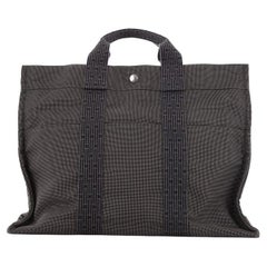 Hermes Fourre Tout Tote Toile MM