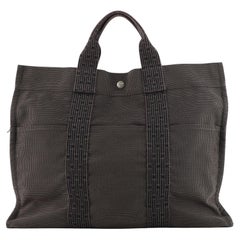 Hermes Fourre Tout Tote Toile MM