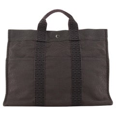 Hermes Fourre Tout Tote Toile MM