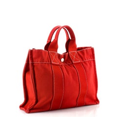 Hermes Fourre Tout Tote Toile PM