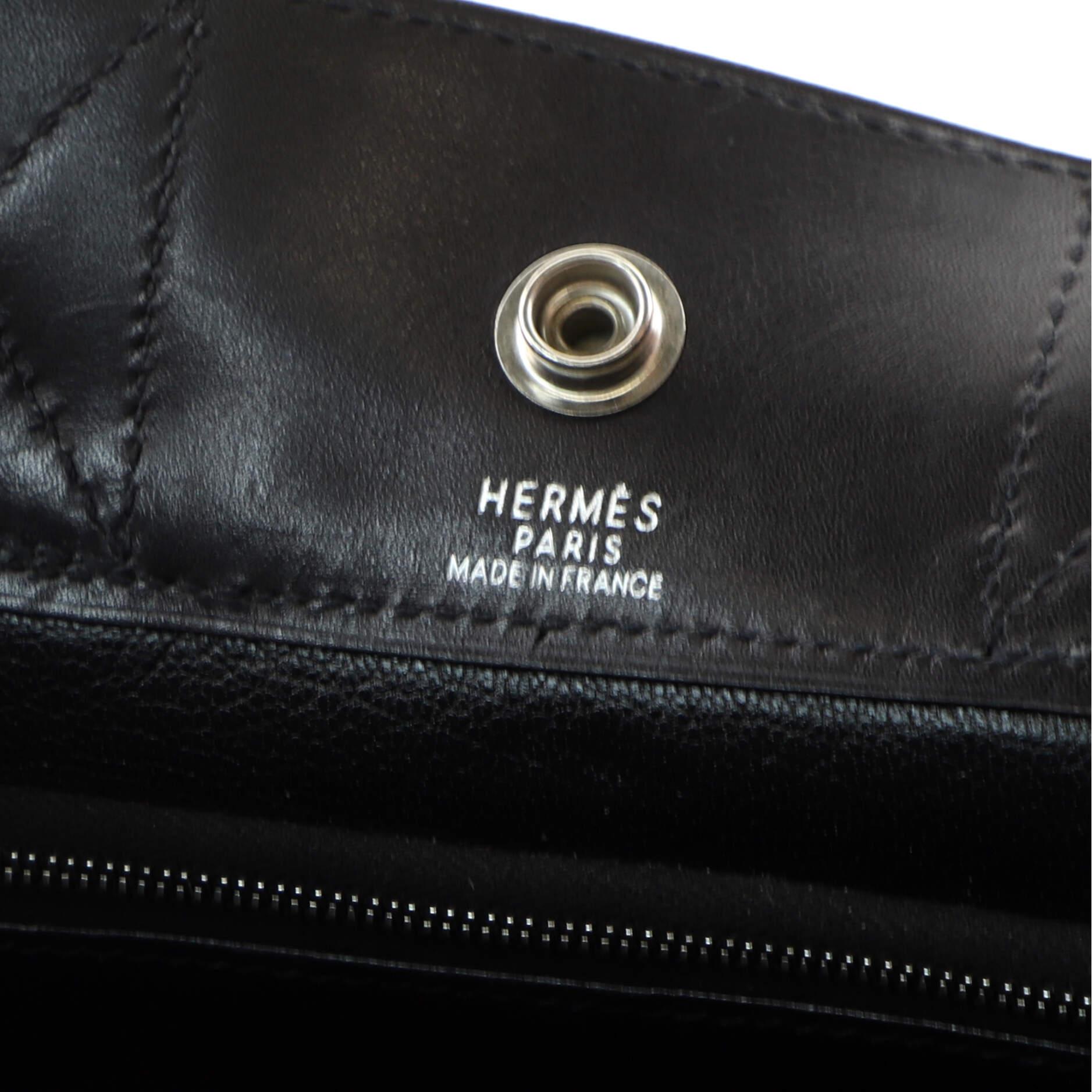 Hermes Fourre Tout Tote Vibrato and Leather PM 3