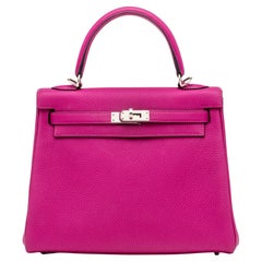 Hermés Framboise Kelly 25cm