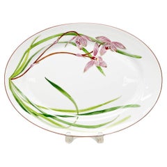  Hermes France Plateau en porcelaine Jardin des Orchidées