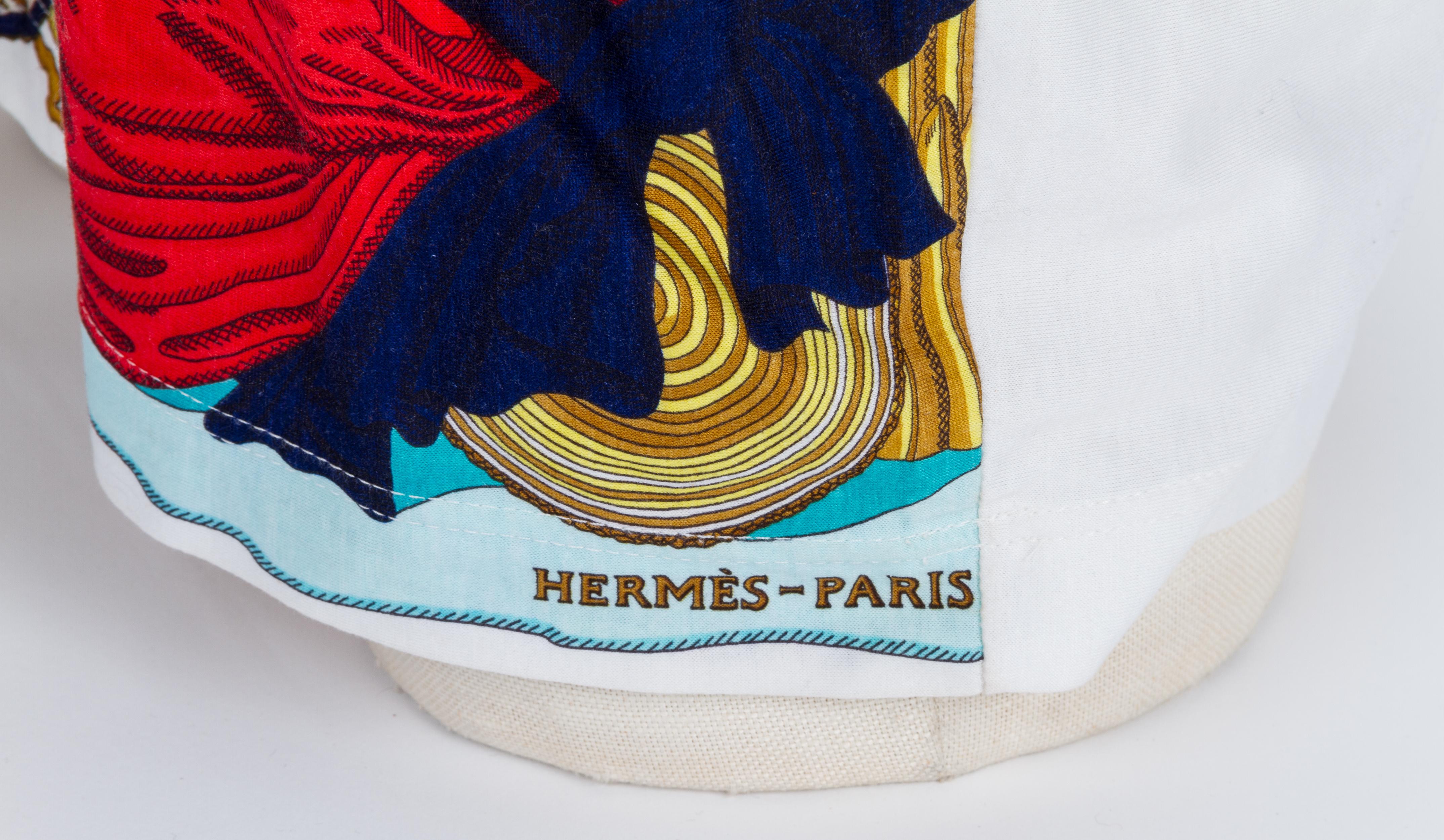 T-shirt en coton « Fraternité 1789 » d'Hermès Unisexe en vente