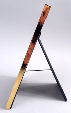 Cornice francese moderna di Hermès in argento dorato