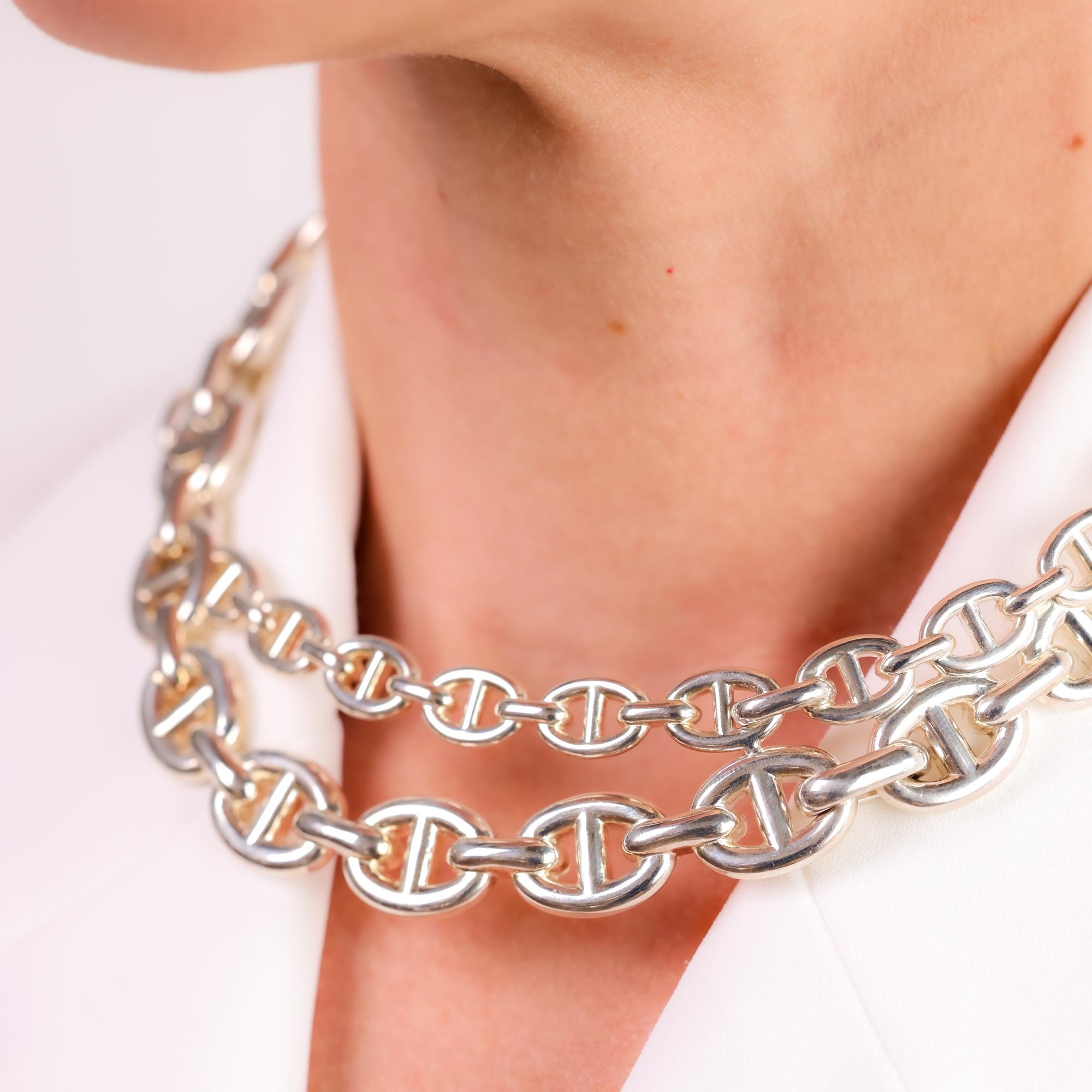 Modern Hermes French silver 