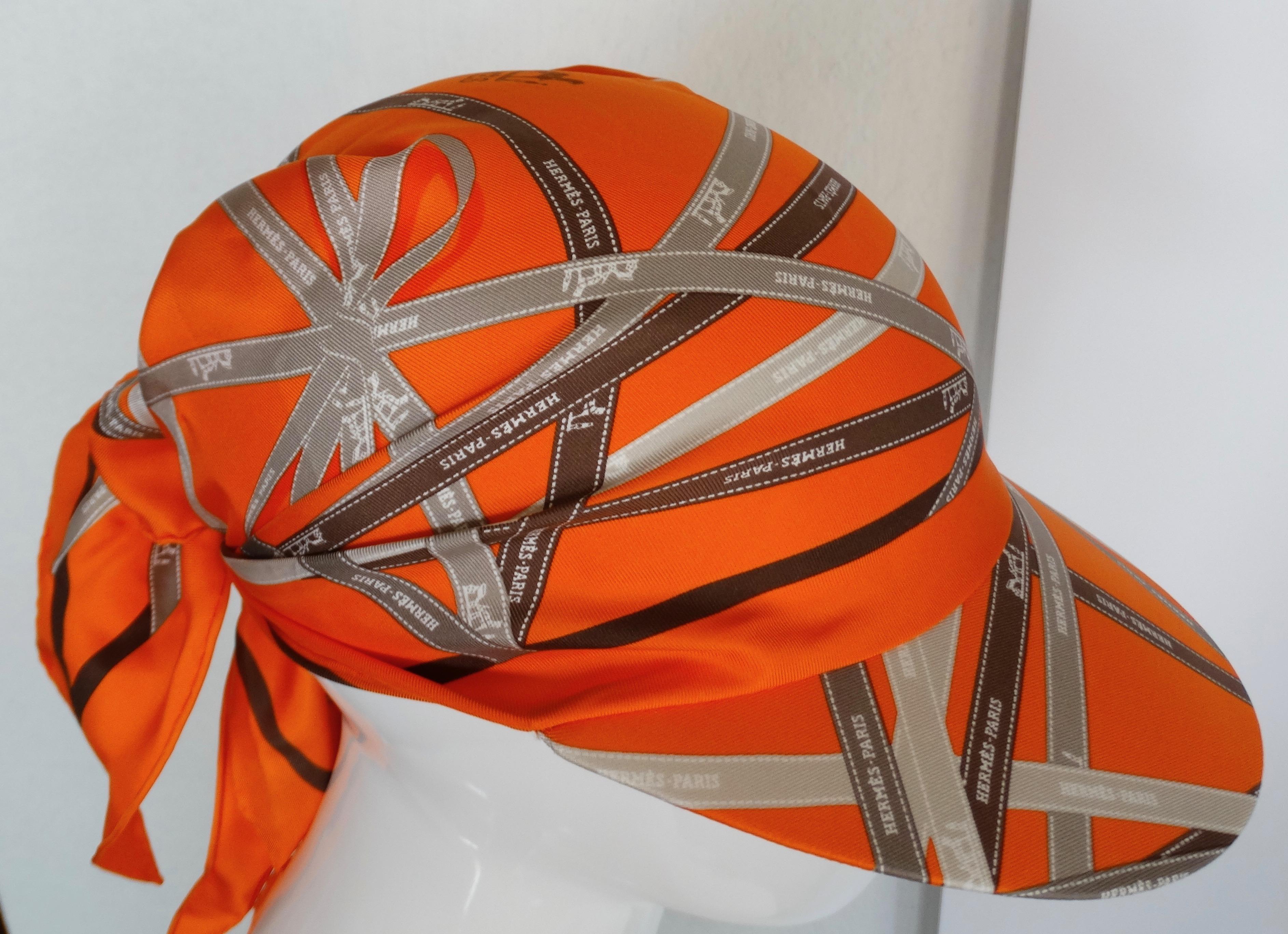 Hermes Gaby Silk Pointu Wrap Cap 3