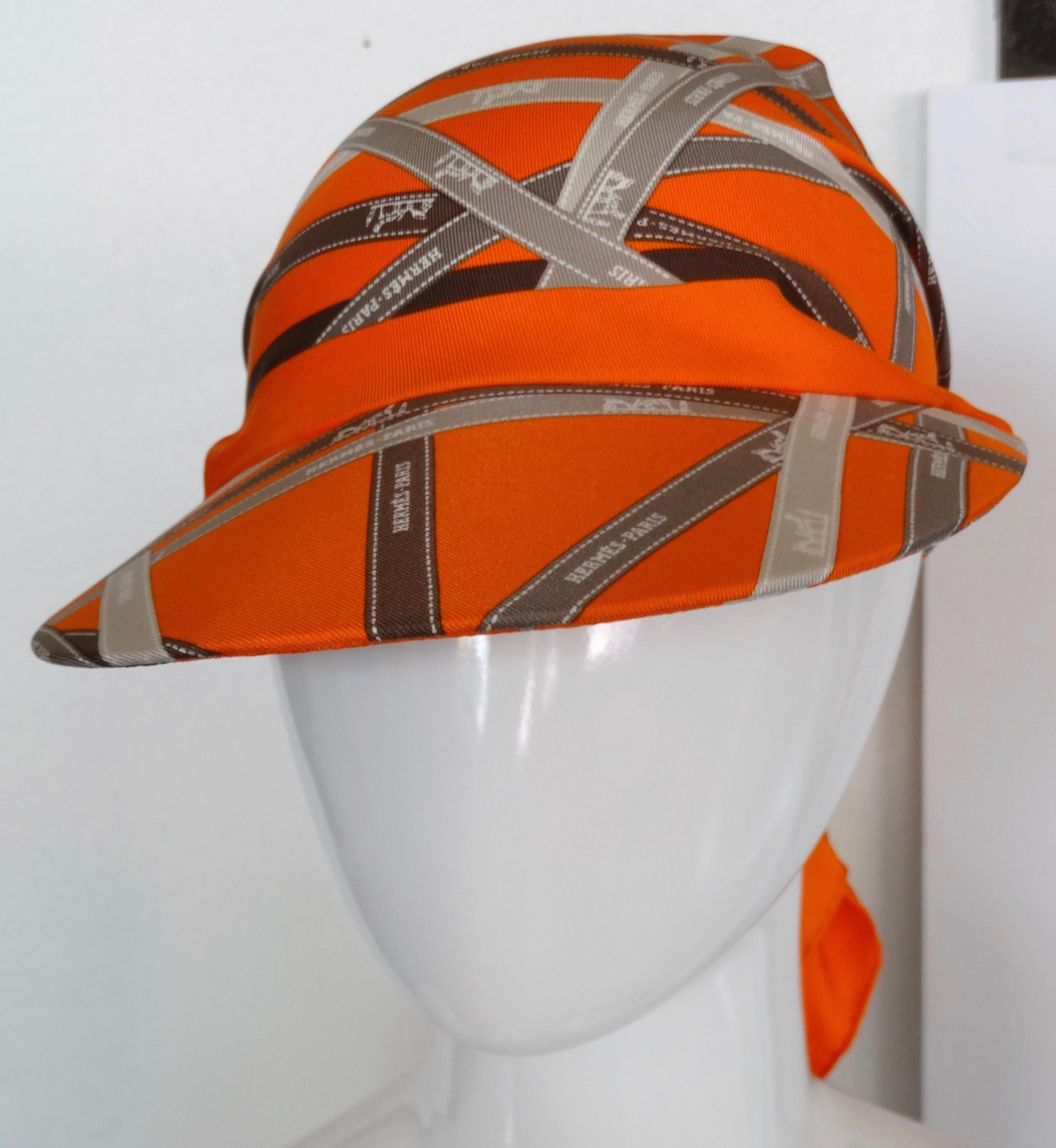 Hermes Gaby Silk Pointu Wrap Cap 4