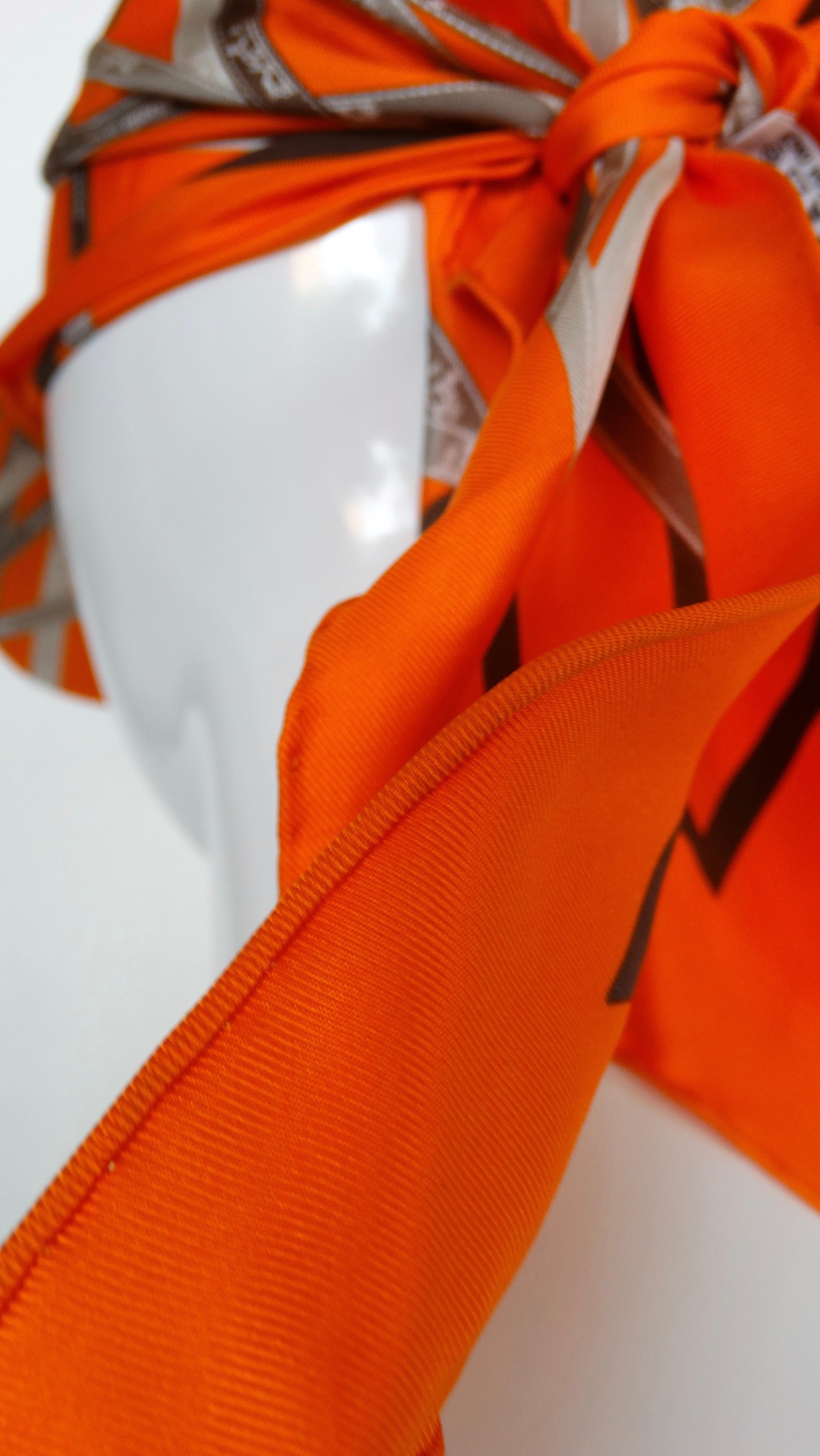 Hermes Gaby Silk Pointu Wrap Cap 1