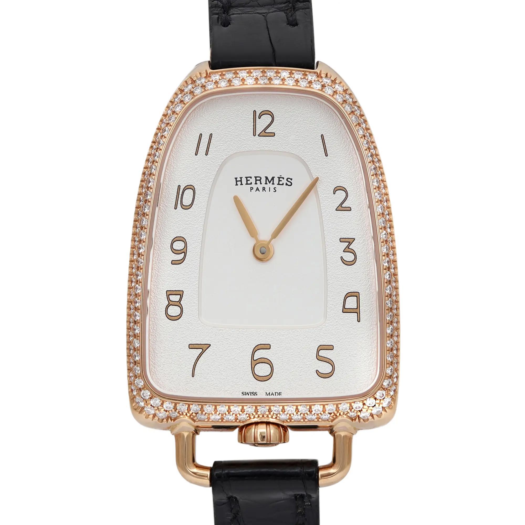 Pre-owned like new condition. No original box and papers.

Brand & Model Information
Brand: Hermès
Model: Hermes Galop
Model Number: GA1.271
Year Manufactured: 2010-2019
Vintage: No
Type & Style
Type: Wristwatch
Style: Luxury
Department: