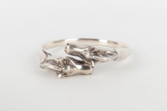Hermès Galop Design Silver Bracelet