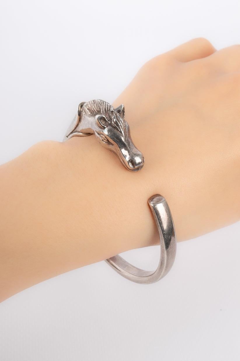 Hermès Galop Silver Bracelet 3